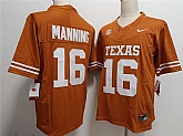 Men's Texas Longhorns #16 Arch Manning Orange F.U.S.E Stitched Jersey,baseball caps,new era cap wholesale,wholesale hats