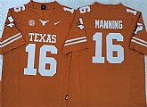 Men's Texas Longhorns #16 Peyton Manning Orange F.U.S.E Stitched Jersey,baseball caps,new era cap wholesale,wholesale hats