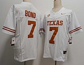 Men's Texas Longhorns #7 Isaiah Bond White FUSE Stitched Jersey,baseball caps,new era cap wholesale,wholesale hats