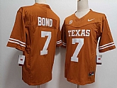 Men's Texas Longhorns #7 Isaiah Bond Yellow FUSE Stitched Jersey,baseball caps,new era cap wholesale,wholesale hats