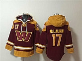 Men's Washington Commanders #17 Terry McLaurin Burgundy Ageless Must-Have Lace-Up Pullover Hoodie,baseball caps,new era cap wholesale,wholesale hats