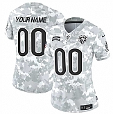 Women's Chicago Bears Active Player Custom 2024 F.U.S.E Arctic Camo Salute To Service Limited Stitched Football Jersey(Run Small),baseball caps,new era cap wholesale,wholesale hats