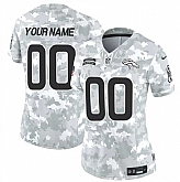 Women's Denver Broncos Active Player Custom 2024 F.U.S.E Arctic Camo Salute To Service Limited Stitched Jersey(Run Small),baseball caps,new era cap wholesale,wholesale hats