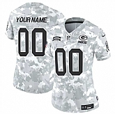 Women's Green Bay Packers Active Player Custom 2024 F.U.S.E Arctic Camo Salute To Service Limited Stitched Football Jersey(Run Small),baseball caps,new era cap wholesale,wholesale hats