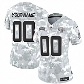 Women's Jacksonville Jaguars Active Player Custom 2024 F.U.S.E Arctic Camo Salute To Service Limited Stitched Football Jersey(Run Small),baseball caps,new era cap wholesale,wholesale hats