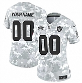 Women's Las Vegas Raiders Active Player Custom 2024 F.U.S.E Arctic Camo Salute To Service Limited Stitched Jersey(Run Small),baseball caps,new era cap wholesale,wholesale hats