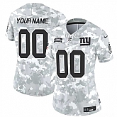 Women's New York Giants Active Player Custom 2024 F.U.S.E Arctic Camo Salute To Service Limited Stitched Football Jersey(Run Small),baseball caps,new era cap wholesale,wholesale hats