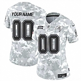 Women's Tampa Bay Buccaneers Active Player Custom 2024 F.U.S.E Arctic Camo Salute To Service Limited Stitched Football Jersey(Run Small),baseball caps,new era cap wholesale,wholesale hats