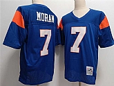 Blue Mountain State #7 Alex Moran Blue Stitched Football Jersey,baseball caps,new era cap wholesale,wholesale hats