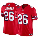 Men & Women & Youth Buffalo Bills #26 Ty Johnson Red 2024 F.U.S.E. Vapor Untouchable Limited Stitched Jersey Dzhi,baseball caps,new era cap wholesale,wholesale hats