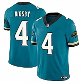 Men & Women & Youth Jacksonville Jaguars #4 Tank Bigsby Teal 2024 F.U.S.E. Prowler Throwback Vapor Limited Stitched Jersey Dzhi,baseball caps,new era cap wholesale,wholesale hats