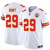 Men & Women & Youth Kansas City Chiefs #29 Kareem Hunt White 2024 F.U.S.E Vapor Untouchable Limited Stitched Jersey,baseball caps,new era cap wholesale,wholesale hats