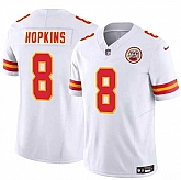 Men & Women & Youth Kansas City Chiefs #8 DeAndre Hopkins White 2024 F.U.S.E. Vapor Untouchable Limited Stitched Jersey,baseball caps,new era cap wholesale,wholesale hats