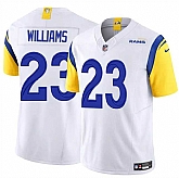 Men & Women & Youth Los Angeles Rams #23 Kyren Williams White 2024 Vapor Untouchable Stitched Jersey,baseball caps,new era cap wholesale,wholesale hats