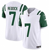 Men & Women & Youth New York Jets #7 Haason Reddick White 2024 Classic Alternate Vapor F.U.S.E. Limited Stitched Jersey,baseball caps,new era cap wholesale,wholesale hats