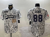 Men's Dallas Cowboys #88 CeeDee Lamb Arctic Camo 2024 Salute to Service Stitched Baseball Jerseys,baseball caps,new era cap wholesale,wholesale hats