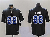 Men's Dallas Cowboys #88 CeeDee Lamb Black Throwback Vapor Untouchable Limited Football Stitched Jersey,baseball caps,new era cap wholesale,wholesale hats