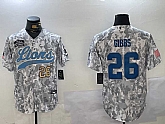 Men's Detroit Lions #26 Jahmyr Gibbs 2024 Arctic Camo Salute To Service Stitched Baseball Jerseys,baseball caps,new era cap wholesale,wholesale hats