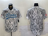 Men's Detroit Lions Blank 2024 Arctic Camo Salute To Service Stitched Baseball Jersey,baseball caps,new era cap wholesale,wholesale hats