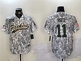 Men's Green Bay Packers #11 Jayden Reed 2024 Arctic Camo Salute To Service Stitched Baseball Jersey,baseball caps,new era cap wholesale,wholesale hats