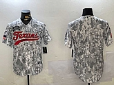 Men's Houston Texans Blank Arctic Camo 2024 Salute to Service Stitched Baseball Jersey,baseball caps,new era cap wholesale,wholesale hats