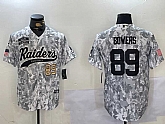 Men's Las Vegas Raiders #89 Brock Bowers 2024 Arctic Camo Salute To Service Stitched Baseball Jerseys,baseball caps,new era cap wholesale,wholesale hats