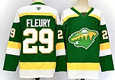 Men's Minnesota Wild #29 Marc-Andre Fleury Green 2024-25 Alternate Stitched Hockey Jersey,baseball caps,new era cap wholesale,wholesale hats