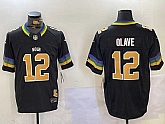 Men's New Orleans Saints #12 Chris Olave Black 2024 F.U.S.E. Vapor Limited Stitched Jerseys Dzhi,baseball caps,new era cap wholesale,wholesale hats