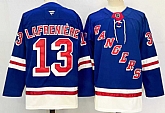 Men's New York Rangers #13 Alexis Lafreniere Royal 2024-25 Home With A Patch Stitched Hockey Jersey,baseball caps,new era cap wholesale,wholesale hats