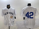 Men's New York Yankees #42 Jackie Robinson White Cool Base Stitched Jerseys,baseball caps,new era cap wholesale,wholesale hats