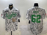 Men's Philadelphia Eagles #62 Jason Kelce Arctic Camo 2024 Salute to Service Stitched Baseball Jerseys,baseball caps,new era cap wholesale,wholesale hats