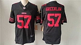 Men's San Francisco 49ers #57 Dre Greenlaw Black 2024 F.U.S.E. Vapor Untouchable Limited Stitched Football Jersey,baseball caps,new era cap wholesale,wholesale hats