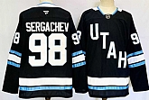 Men's Utah Hockey Club #98 Mikhail Sergachev Navy 2024-25 Stitched Jersey,baseball caps,new era cap wholesale,wholesale hats