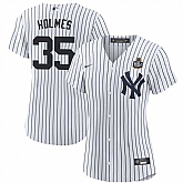 Women's New York Yankees #35 Clay Holmes White 2024 World Series Cool Base Stitched Jersey Dzhi,baseball caps,new era cap wholesale,wholesale hats