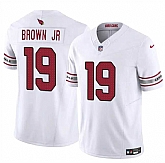 Men & Women & Youth Arizona Cardinals #19 Anthony Brown JR White 2024 F.U.S.E. Vapor Untouchable Limited Stitched Jersey,baseball caps,new era cap wholesale,wholesale hats