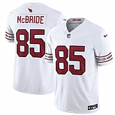 Men & Women & Youth Arizona Cardinals #85 Trey McBride White 2024 F.U.S.E. Vapor Untouchable Limited Stitched Jersey,baseball caps,new era cap wholesale,wholesale hats