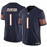 Men & Women & Youth Chicago Bears #1 Jaylon Johnson Navy 2024 F.U.S.E. Vapor Stitched Jersey,baseball caps,new era cap wholesale,wholesale hats