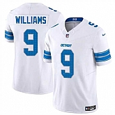 Men & Women & Youth Detroit Lions #9 Jameson Williams White 2024 F.U.S.E. Vapor Limited Stitched Jersey,baseball caps,new era cap wholesale,wholesale hats