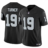 Men & Women & Youth Las Vegas Raiders #19 DJ Turner Black F.U.S.E. Vapor Stitched Jersey,baseball caps,new era cap wholesale,wholesale hats