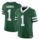 Men & Women & Youth New York Jets #1 Ahmad Sauce Gardner Green 2024 F.U.S.E. Vapor Limited Stitched Jersey,baseball caps,new era cap wholesale,wholesale hats