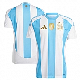 Men's Argentina 2024 White Blank Home Soccer Jersey,baseball caps,new era cap wholesale,wholesale hats