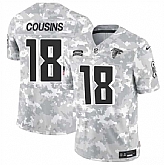 Men's Atlanta Falcons #18 Kirk Cousins 2024 F.U.S.E. Arctic Camo Salute to Service Limited Stitched Jersey Dzhi,baseball caps,new era cap wholesale,wholesale hats