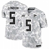 Men's Atlanta Falcons #5 Drake London 2024 F.U.S.E. Arctic Camo Salute to Service Limited Stitched Jersey Dzhi,baseball caps,new era cap wholesale,wholesale hats