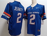 Men's Boise State Broncos #2 Ashton Jeanty Royal 2024 F.U.S.E. Vapor Limited Stitched Football Jersey,baseball caps,new era cap wholesale,wholesale hats