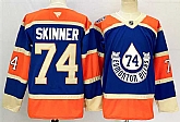 Men's Edmonton Oilers #74 Stuart Skinner Royal 2024-25 Heritage Classic Primegreen Stitched Jersey,baseball caps,new era cap wholesale,wholesale hats