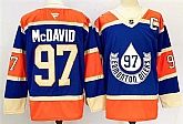 Men's Edmonton Oilers #97 Connor McDavid Royal 2024-25 With C Patch Heritage Classic Primegreen Stitched Jersey,baseball caps,new era cap wholesale,wholesale hats