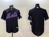 Men's New York Mets Team Big Logo Graphite 2024 City Connect Limited Stitched Baseball Jersey,baseball caps,new era cap wholesale,wholesale hats