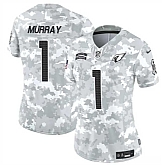 Women's Arizona Cardinals #1 Kyler Murray 2024 F.U.S.E Arctic Camo Salute To Service Limited Stitched Jersey Dzhi,baseball caps,new era cap wholesale,wholesale hats