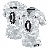 Women's Baltimore Ravens #0 Roquan Smith 2024 F.U.S.E Arctic Camo Salute To Service Limited Stitched Jersey Dzhi,baseball caps,new era cap wholesale,wholesale hats