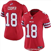 Women's Buffalo Bills #18 Amari Cooper Red Vapor Stitched Jersey Dzhi,baseball caps,new era cap wholesale,wholesale hats